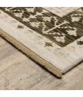 Oriental Weavers ACACIA Beige ACA02 7ft.10in. X 10ft.10in. Rect. Rug