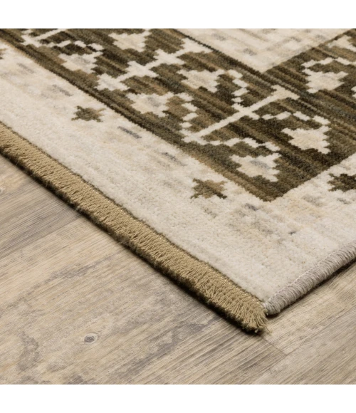 Oriental Weavers ACACIA Beige ACA02 7ft.10in. X 10ft.10in. Rect. Rug