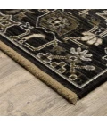 Oriental Weavers ACACIA Black ACA05 6ft. 7in. X 9ft. 6in. Rect. Rug