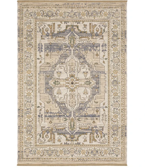 Oriental Weavers ACACIA Beige ACA07 7ft.10in. X 10ft.10in. Rect. Rug