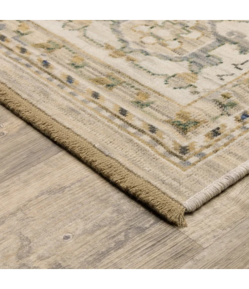 Oriental Weavers ACACIA Beige ACA07 7ft.10in. X 10ft.10in. Rect. Rug