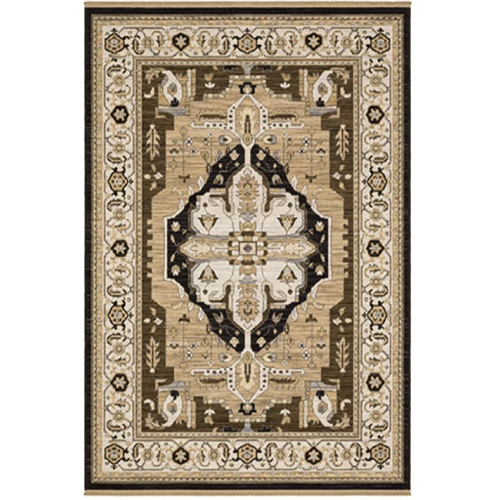 Oriental Weavers ACACIA Tan ACA08 7ft.10in. X 10ft.10in. Rect. Rug
