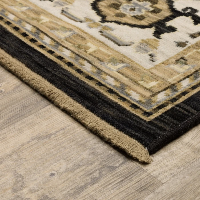 Oriental Weavers ACACIA Tan ACA08 7ft.10in. X 10ft.10in. Rect. Rug