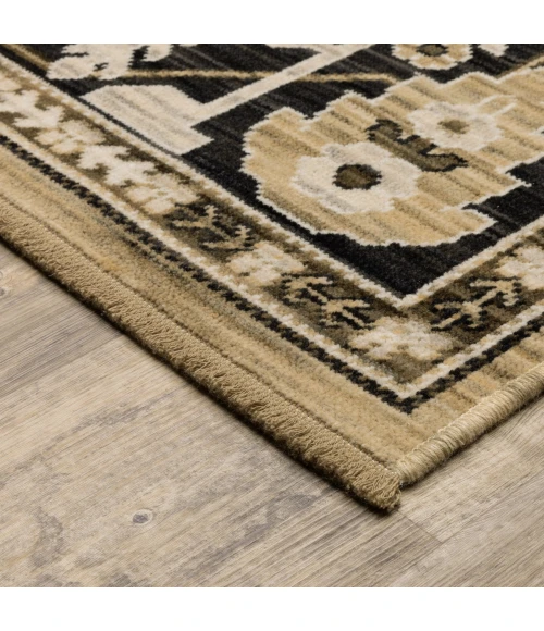 Oriental Weavers ACACIA Tan ACA12 6ft. 7in. X 9ft. 6in. Rect. Rug