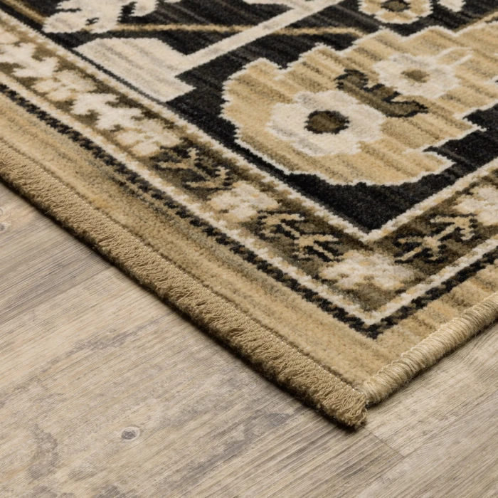 Oriental Weavers ACACIA Tan ACA12 9ft.10in. X 12ft.10in. Rect. Rug