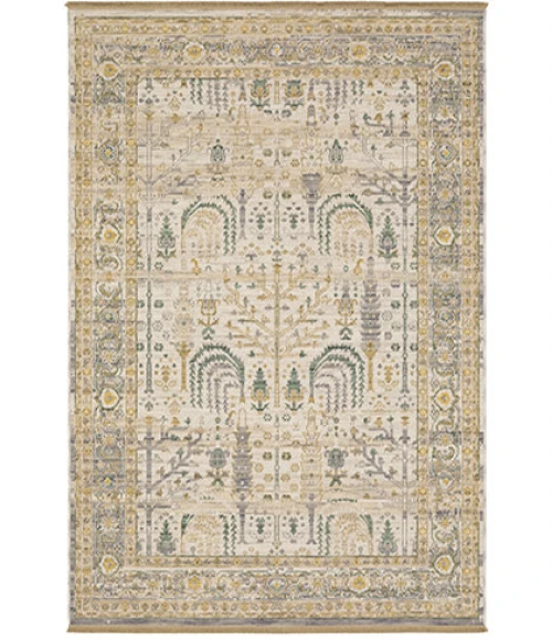 Oriental Weavers ACACIA Beige ACA14 6ft. 7in. X 9ft. 6in. Rect. Rug