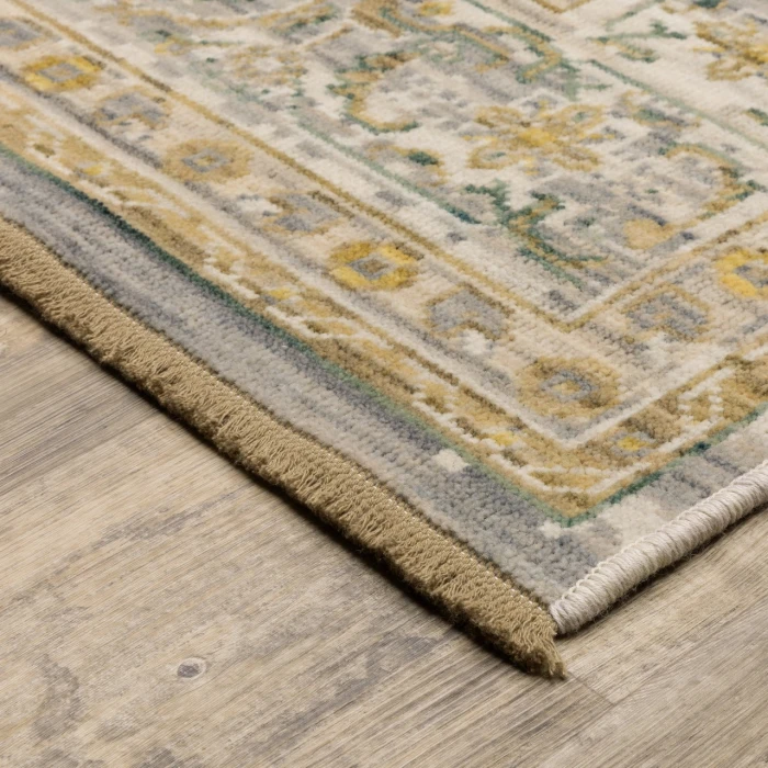 Oriental Weavers ACACIA Beige ACA14 9ft.10in. X 12ft.10in. Rect. Rug