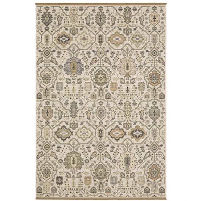 Oriental Weavers ACACIA Ivory ACA16 6ft. 7in. X 9ft. 6in. Rect. Rug