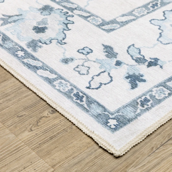 Oriental Weavers ADDISON Ivory ADD02 6ft. 7in. X 9ft. 2in. Rect. Rug