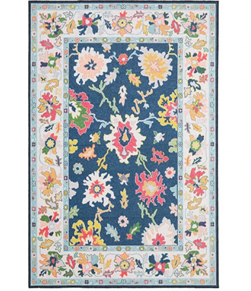 Oriental Weavers ADDISON Blue ADD03 9ft.10in. X 12ft. Rect. Rug
