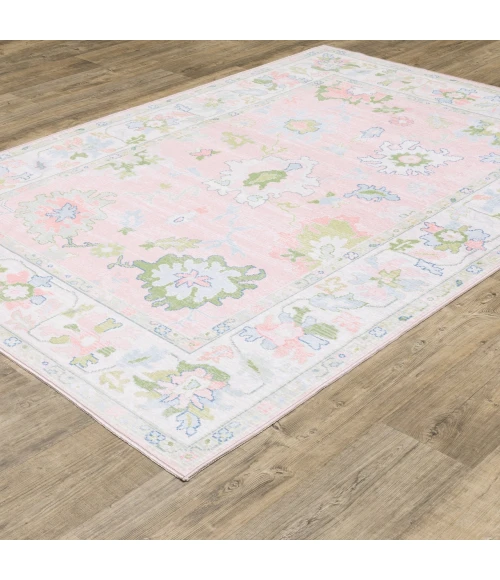 Oriental Weavers ADDISON Pink ADD04 7ft. 6in. X 9ft.10in. Rect. Rug