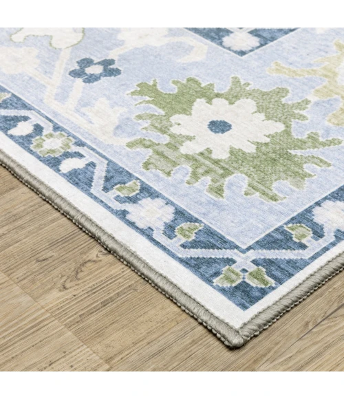 Oriental Weavers ADDISON Blue ADD05 9ft.10in. X 12ft. Rect. Rug