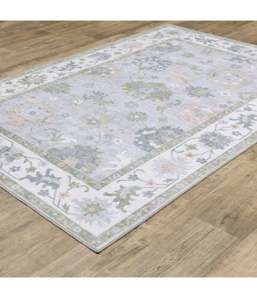 Oriental Weavers ADDISON Blue ADD06 2ft. X 7ft. Rect. Rug