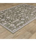 Oriental Weavers ADDISON Brown ADD07 5ft. X 7ft. Rect. Rug