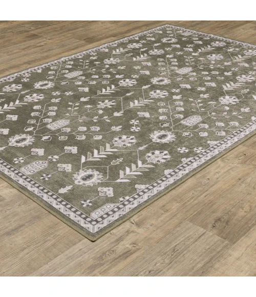 Oriental Weavers ADDISON Brown ADD07 5ft. X 7ft. Rect. Rug