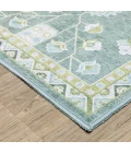 Oriental Weavers ADDISON Teal ADD08 3ft. 3in. X 5ft. Rect. Rug