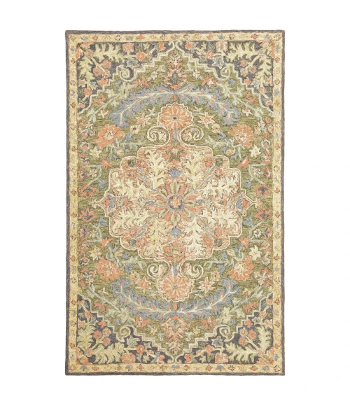 Oriental Weavers Area Rug Alfresco 28401 Blue 3' 6" X  5' 6"