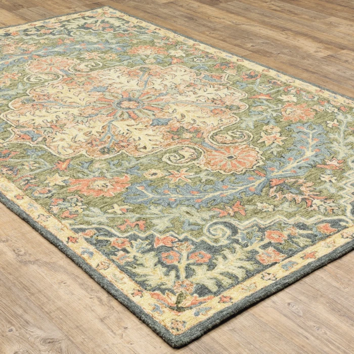 Oriental Weavers Area Rug Alfresco 28401 Blue 10' X 13'