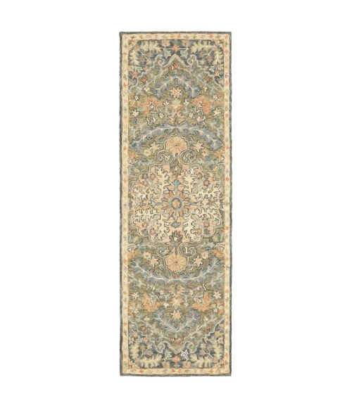 Oriental Weavers Area Rug Alfresco 28401 Blue 3' 6" X  5' 6"