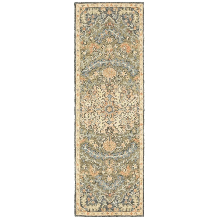 Oriental Weavers Area Rug Alfresco 28401 Blue 10' X 13'