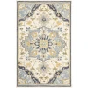 Oriental Weavers Alfresco 28402 Blue/ Ivory Area Rug 3 ft. 6 in. X 5 ft. 6 in. Rectangle