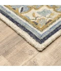 Oriental Weavers Area Rug Alfresco 28402 Blue 3' 6" X  5' 6"