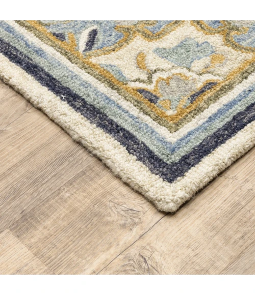 Oriental Weavers Area Rug Alfresco 28402 Blue 3' 6" X  5' 6"