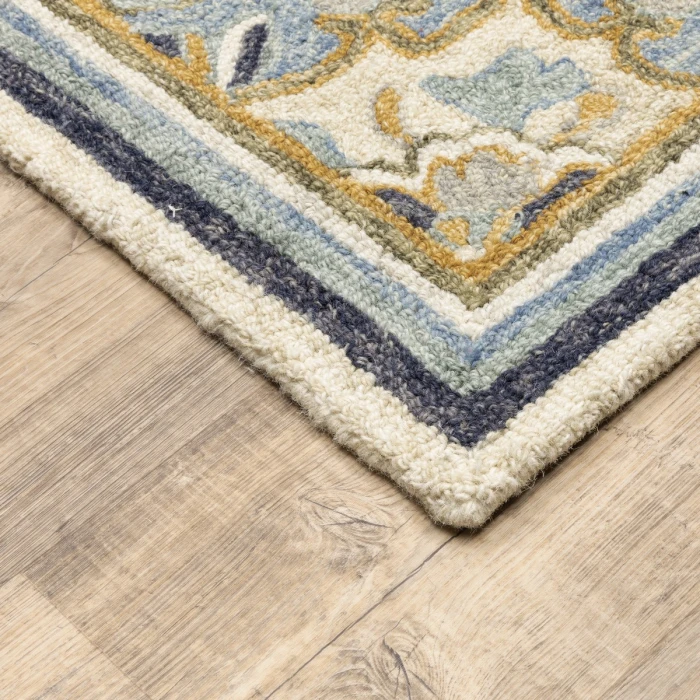 Oriental Weavers Area Rug Alfresco 28402 Blue 10' X 13'