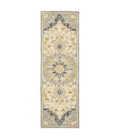 Oriental Weavers Area Rug Alfresco 28402 Blue 3' 6" X  5' 6"