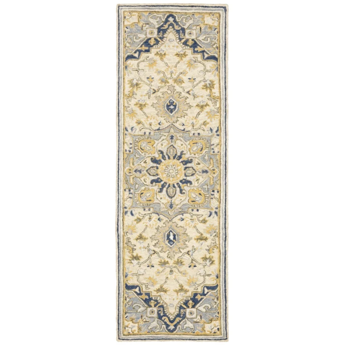Oriental Weavers Area Rug Alfresco 28402 Blue 10' X 13'