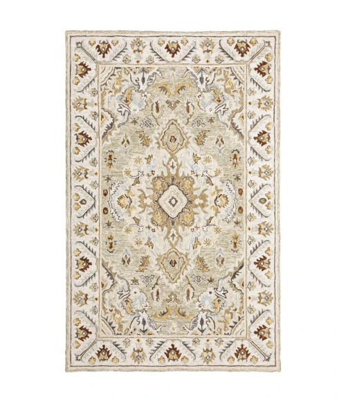 Oriental Weavers Area Rug Alfresco 28403 Ivory 3' 6" X  5' 6"