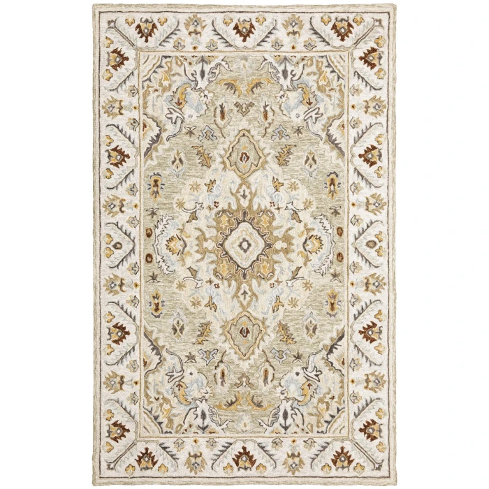 Oriental Weavers Area Rug Alfresco 28403 Ivory 3' 6" X  5' 6"