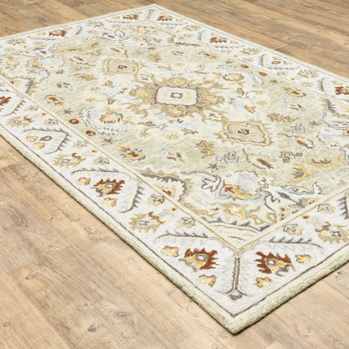 Oriental Weavers Area Rug Alfresco 28403 Ivory 3' 6" X  5' 6"