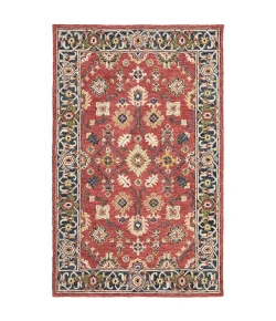 Oriental Weavers Alfresco 28404 Red/ Blue Area Rug 3 ft. 6 in. X 5 ft. 6 in. Rectangle
