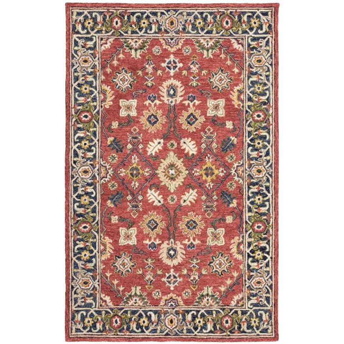 Oriental Weavers Area Rug Alfresco 28404 Red 5' X  8'