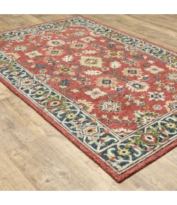Oriental Weavers Alfresco 28404 Red/ Blue Area Rug 3 ft. 6 in. X 5 ft. 6 in. Rectangle