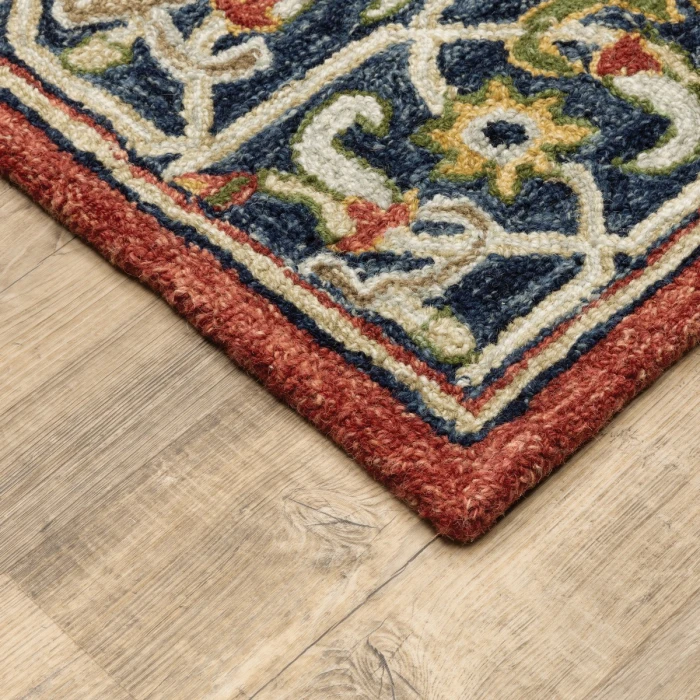Oriental Weavers Area Rug Alfresco 28404 Red 5' X  8'