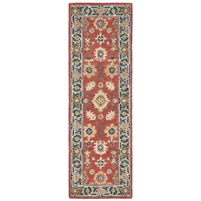 Oriental Weavers Area Rug Alfresco 28404 Red 5' X  8'