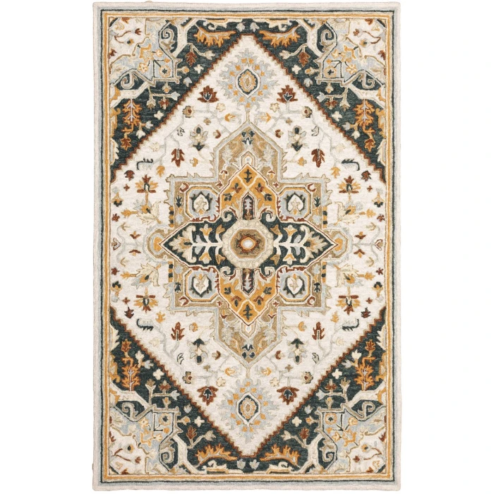 Oriental Weavers Area Rug Alfresco 28407 Ivory 3' 6" X  5' 6"