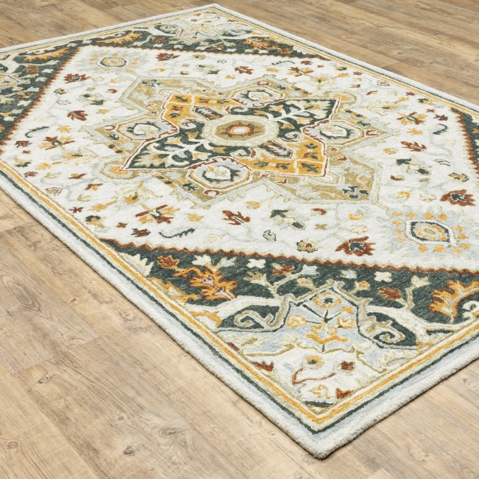 Oriental Weavers Area Rug Alfresco 28407 Ivory 2' 6" X  8' Runner