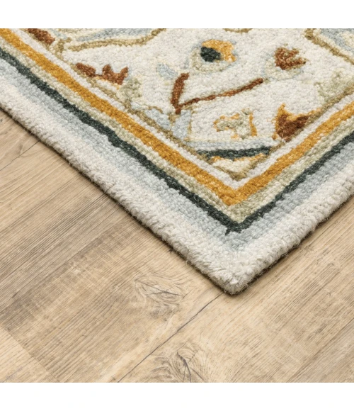 Oriental Weavers Area Rug Alfresco 28407 Ivory 5' X  8'