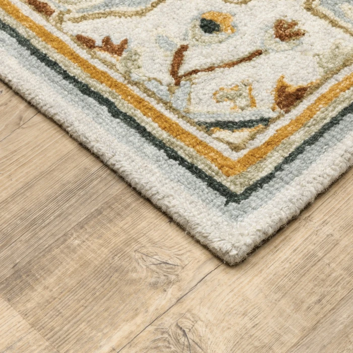 Oriental Weavers Area Rug Alfresco 28407 Ivory 2' 6" X  8' Runner