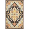 Oriental Weavers Alfresco 28408 Navy/ Rust Area Rug 3 ft. 6 in. X 5 ft. 6 in. Rectangle