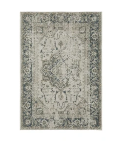 Oriental Weavers Alton 002W9 Beige/ Blue Area Rug 2 ft. 3 in. X 7 ft. 6 in. Runner