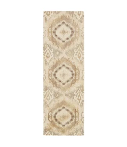 Oriental Weavers Anastasia 68003 Sand/ Ivory Area Rug 2 ft. 6 in. X 8 ft. 0 in. Runner