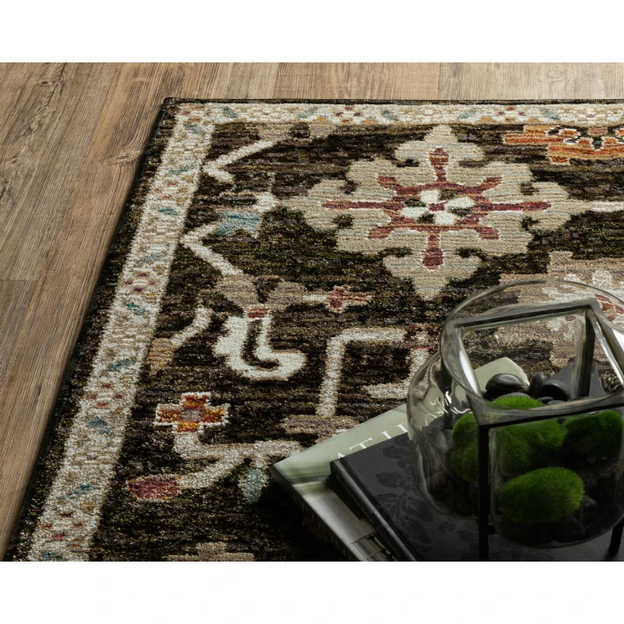 Oriental Weavers ANDORRA 2396B Brown 10'X13' 2