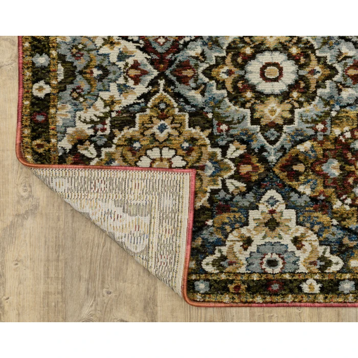 Oriental Weavers ANDORRA 2408a Red/Multi Rug 1'10X3'2