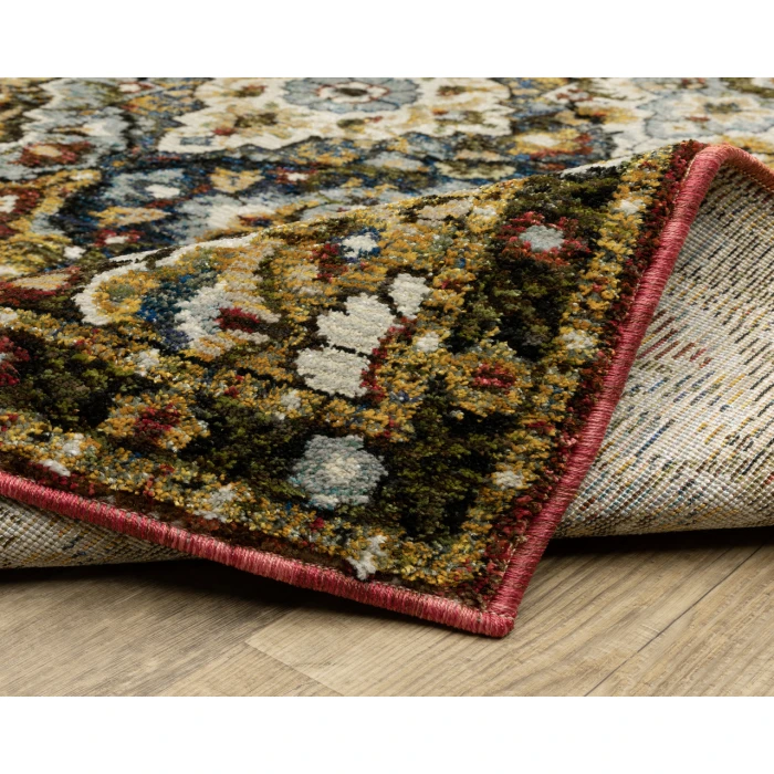 Oriental Weavers ANDORRA 2408a Red/Multi Rug 1'10X3'2