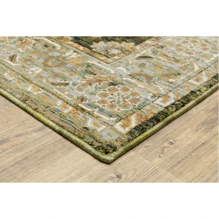 Oriental Weavers ANDORRA 2417B Green 1'10X3' 2