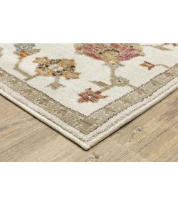 Oriental Weavers Andorra 2419B Ivory/ Multi 8 Ft. 6 In. X 11 Ft. 7 In. Rectangle Rug